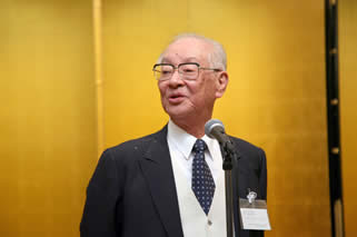 Congratulatory speech (Professor Hiedeo Nakamura)
