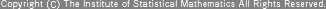 Copyright: The Institute of Statistical Mathematics