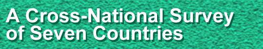 A Cross-National Survey of Seven Countries