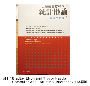 図1：Bradley Efron and Trevor Hastie, Computer Age Statistical Inferenceの日本語訳