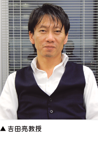 ▲吉田亮教授 ▲吉田亮教授
