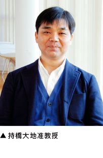▲持橋大地准教授 ▲持橋大地准教授