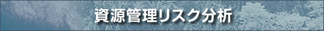 資源管理リスク分析プロジェクト