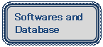 角丸四角形: Softwares and
Database
